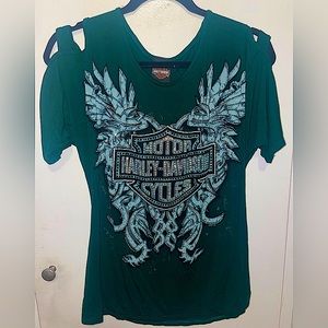 Green Harley shirt